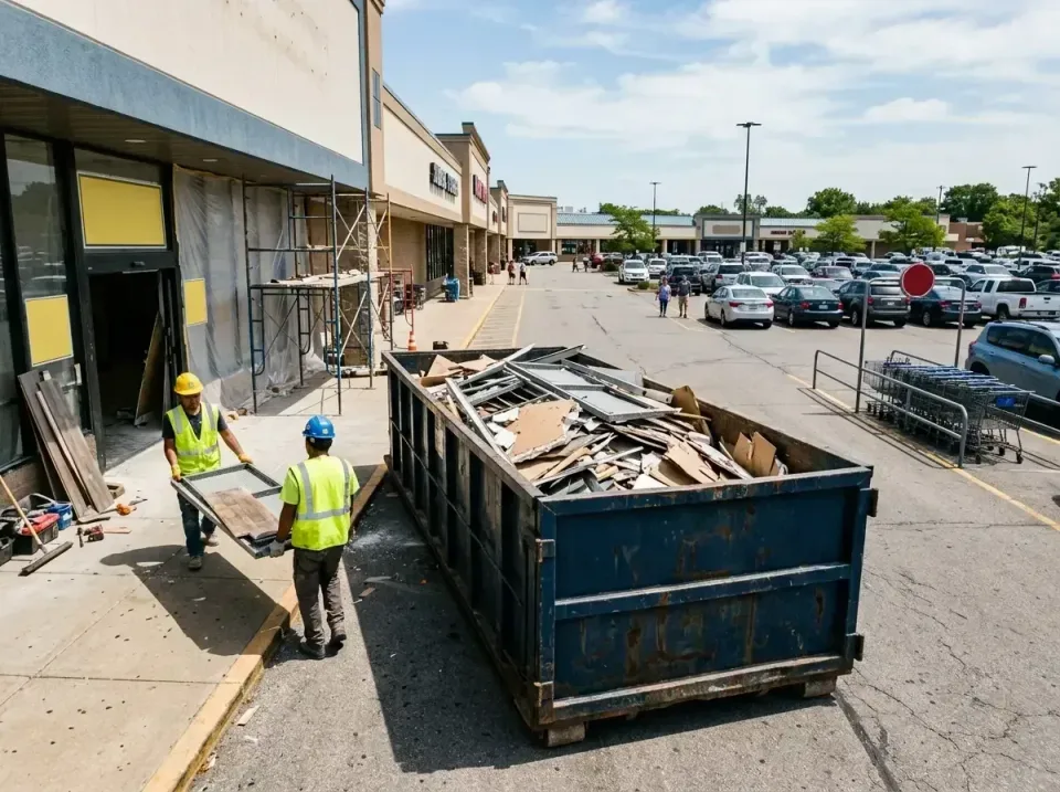 retail-store-renovation-debris-003 — frequently asked questions, Roll-off Dumpster Rentals in Mount Olive, IL